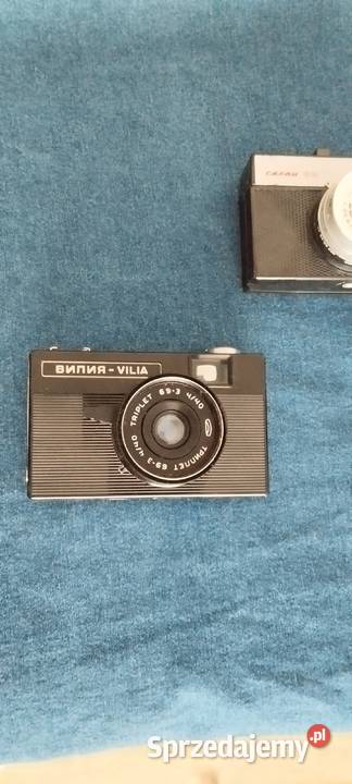 Aparat zestaw Pentax MG Vilia Cmena Smena Wolsztyn