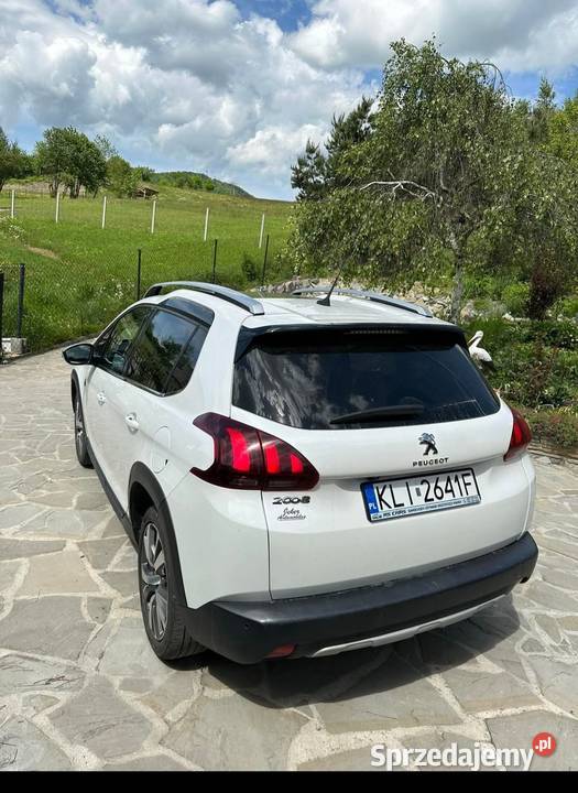Peugeot 2008 2017 r 16 120 bogate wyposażenie nieuszkodzony Limanowa
