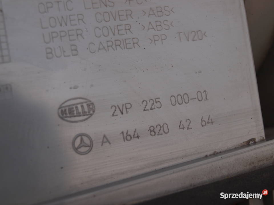 Mercedes GL X164 lampy tył 2006 2012r europa Kalisz