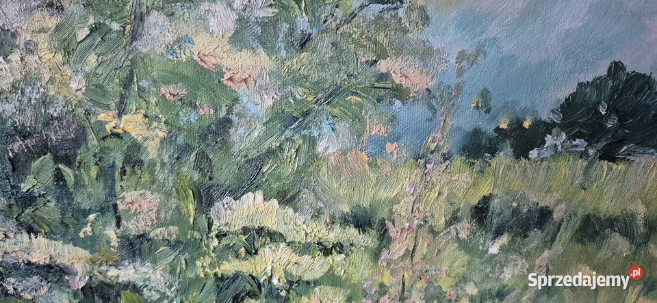 Biały bez i dzika róża Malarstwo wielkopolskie