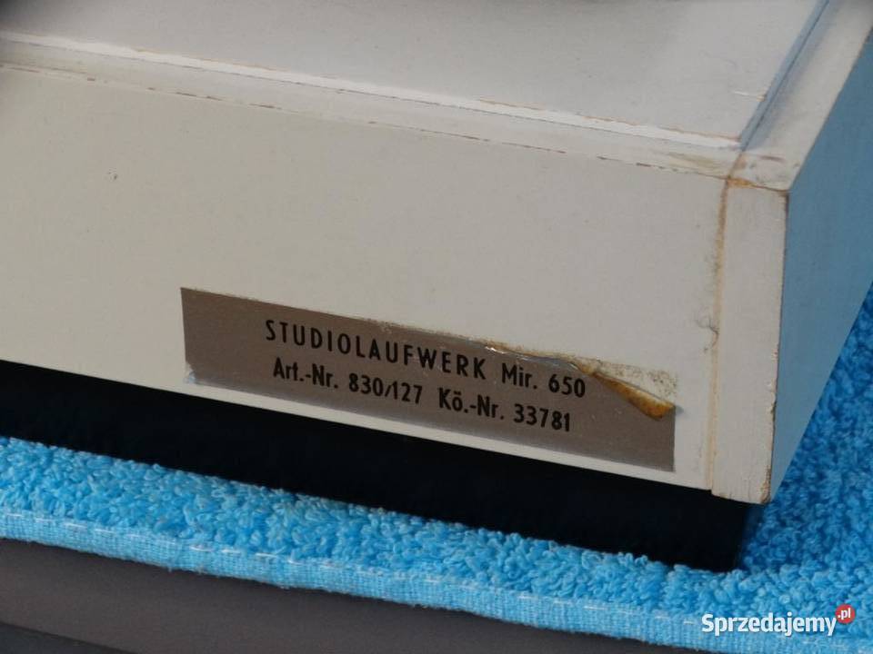 Gramofon ELAC MIRACORD 650 automat Vintage