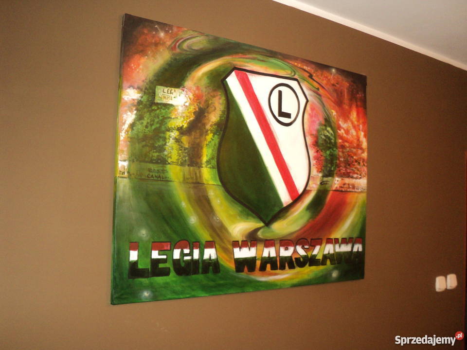 Obraz Kibica Legii Warszawa Legia Warszawa Ząbrowo