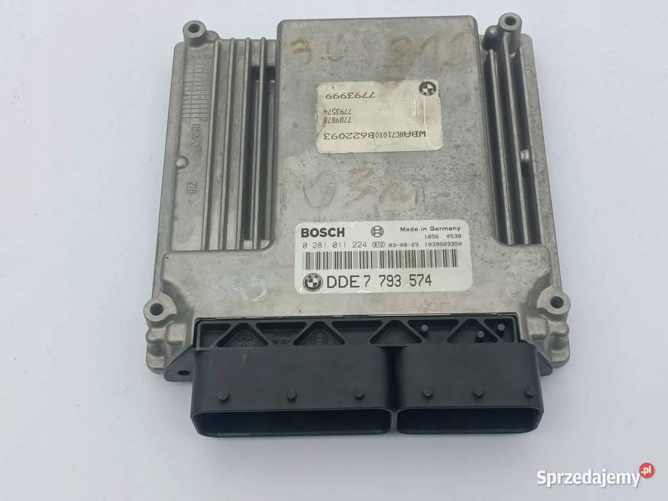 BMW 5 E60 E61 30D STEROWNIK KOMPUTER SILNIKA osobowe Przemęt