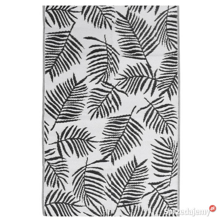 Dywan zewnętrzny czarny 140 x 200 PP WM317013 sprzedam