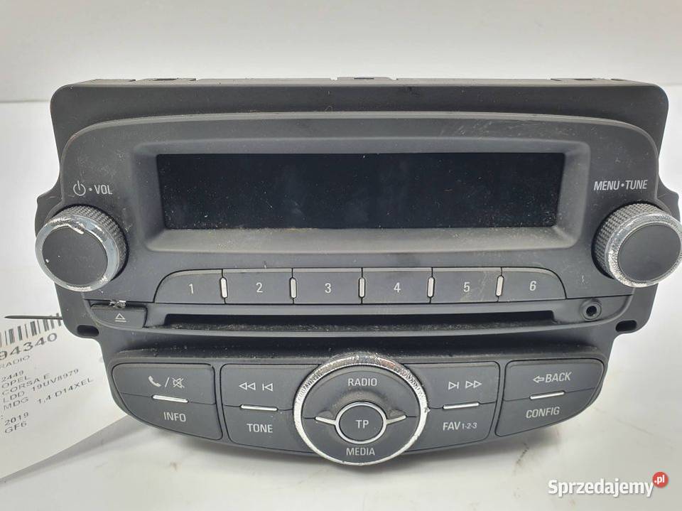 RADIO OPEL CORSA E 39146279 osobowe Lipno