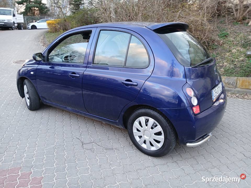 Nissan Micra 2003 2004142 12bemzklimadziala ABS Bydgoszcz sprzedam