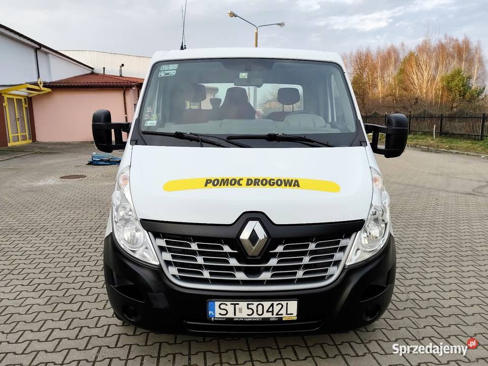 Renault Master III AUTOLAWETA 2017r biały mazowieckie
