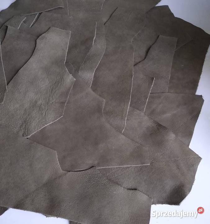 Skóra 610 g Licowa Galanteryjna Włoska Zielony