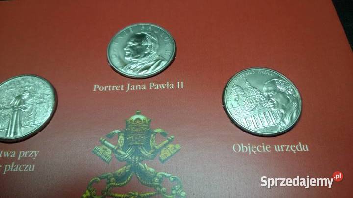 monety Blister ZESTAW MONET 1 LIRA Warszawa