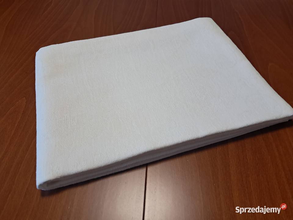 Obrus biały bawełniany 140 x 106 do sprzedania Kraków