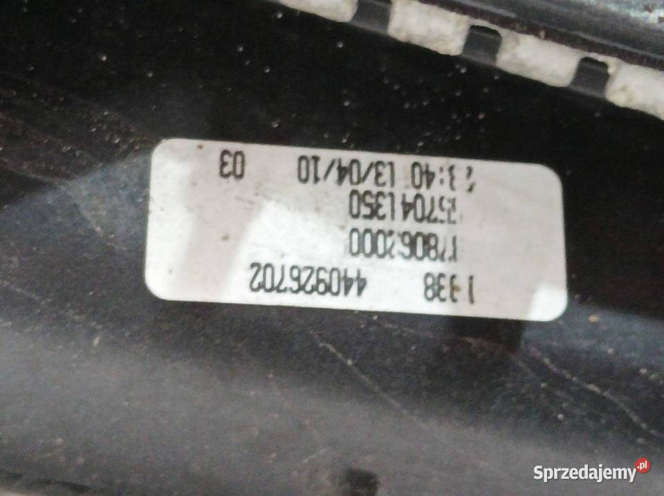 CHŁODNICA WODY KLIMATYZACJI INTERCOOLER Chłodnie wody