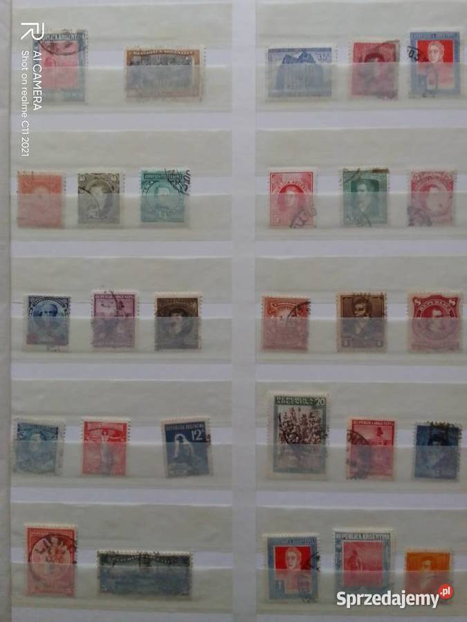 Znaczki Argentyna Bolivia i inne