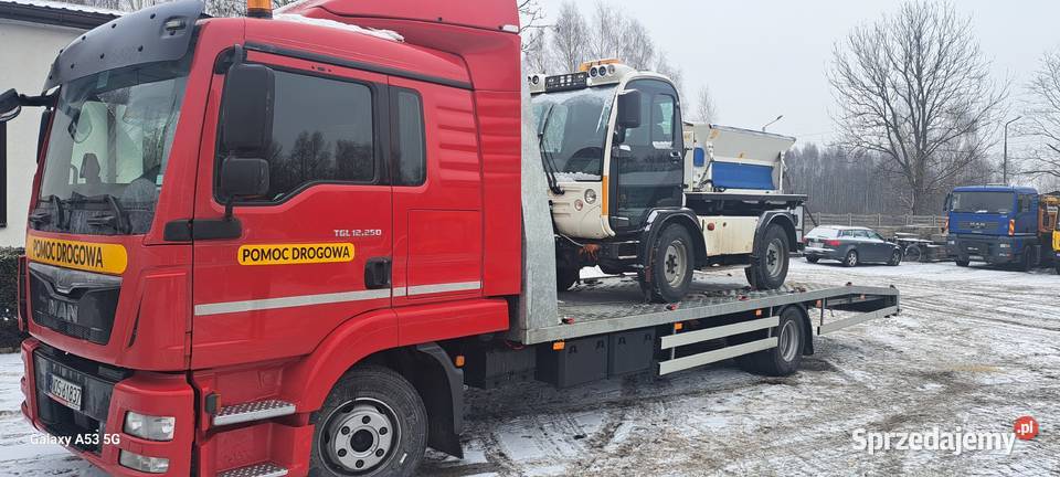 Man TGL 12250 Pomoc Drogowa Laweta Pasłęk