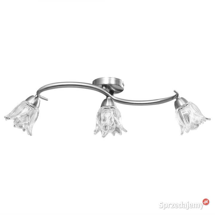 Lampa sufitowa ze szklanymi kloszami na 3 Warszawa