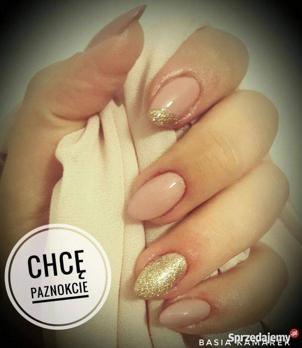 Manicure hybrydowy żelowe przedłużanie paznokci