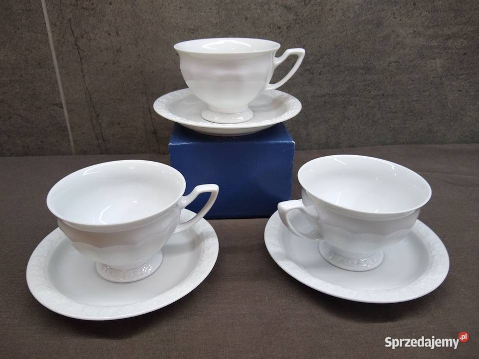 Filiżanka spodek Rosenthal Biała Maria Classic wielkopolskie Kalisz sprzedam