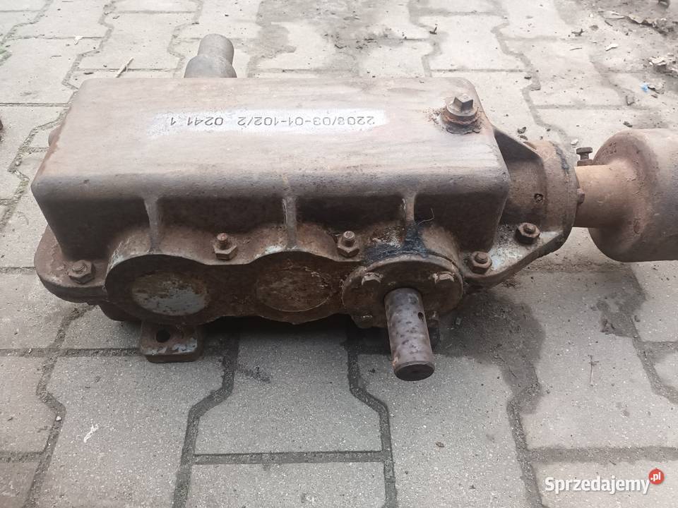 Przekładnia z rozrzutnika świętokrzyskie Ciszyca Przewozowa