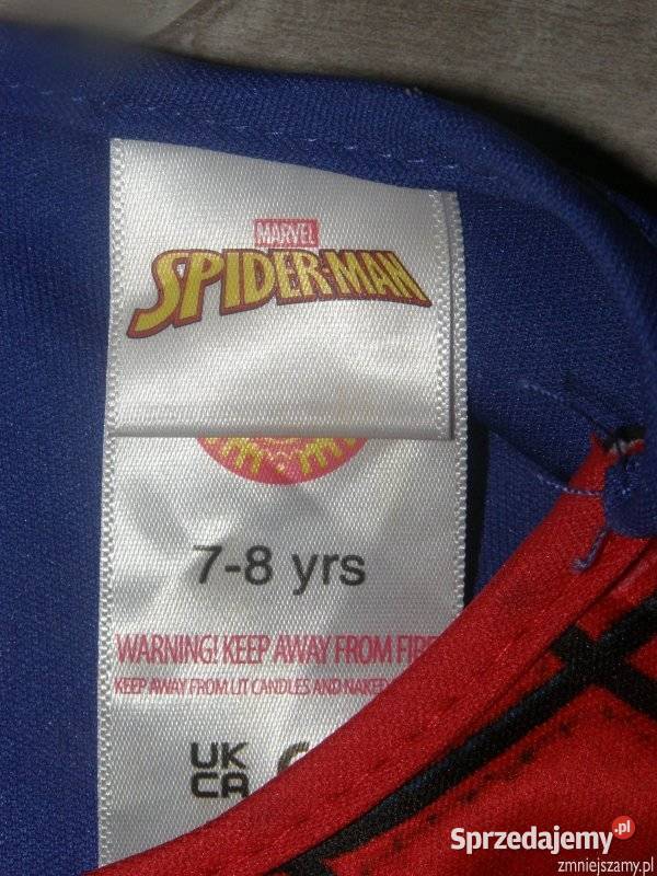 Strój CZŁOWIEK PAJĄK SPIDERMAN SPIDERMAN MARVEL Siedlce