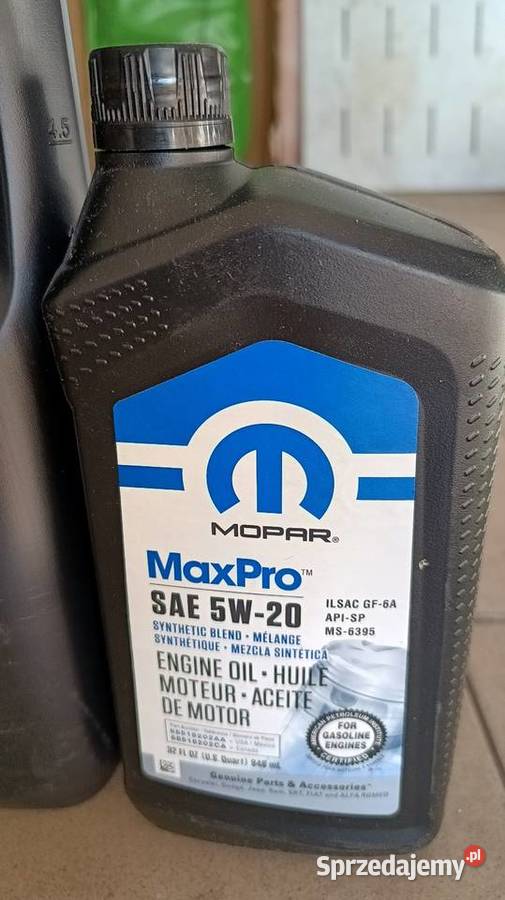 Olej silnikowy MOPAR 5W20 5946L MS6395 SYNTHETIC