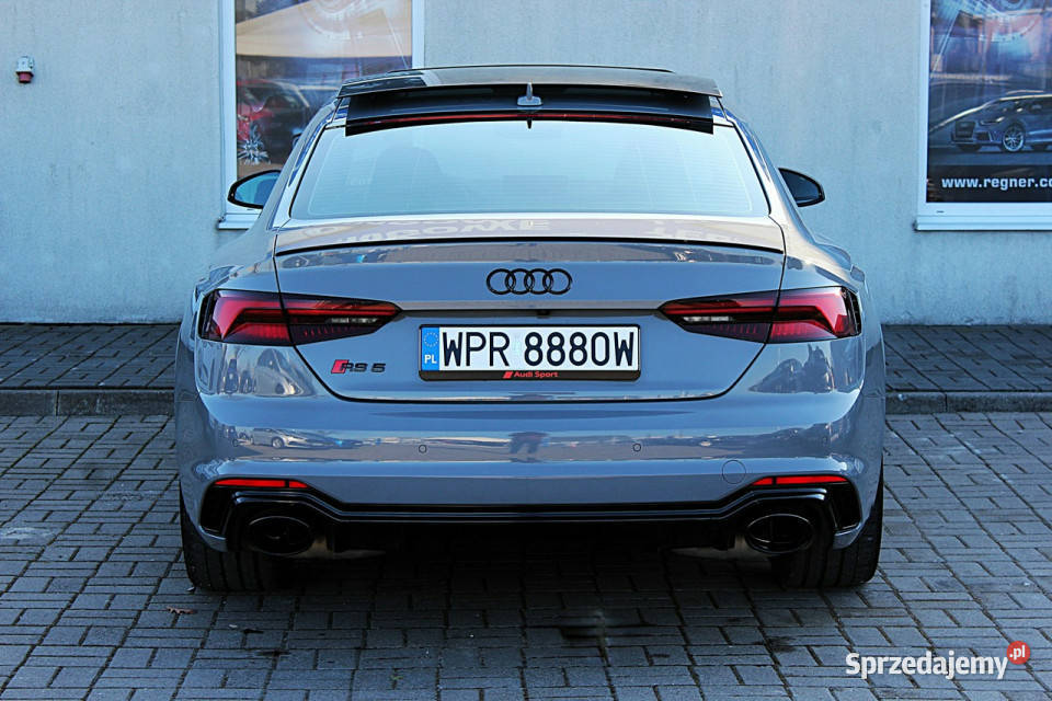 Audi RS5 Coupe FV23 Quattro LED HeadUp Panorama łopatki zmiany biegów mazowieckie Sokołów