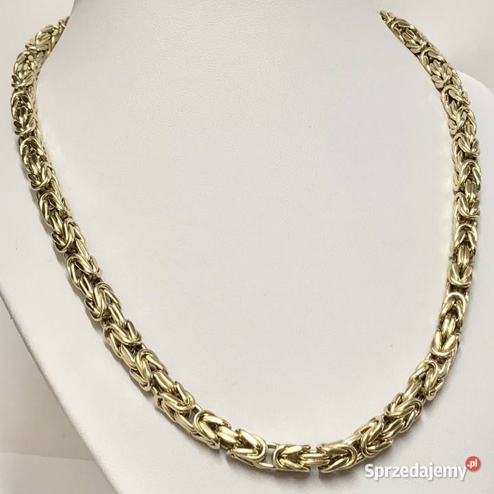 Złoty ŁAŃCUSZEK damski 14K KRÓLEWSKI cud 66 złote Warszawa