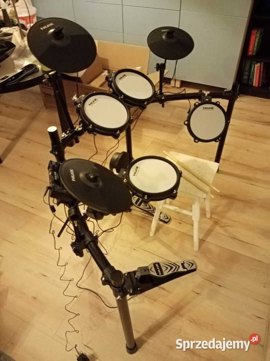 Perkusja elektroniczna Nux DM210 słuchawki Puck