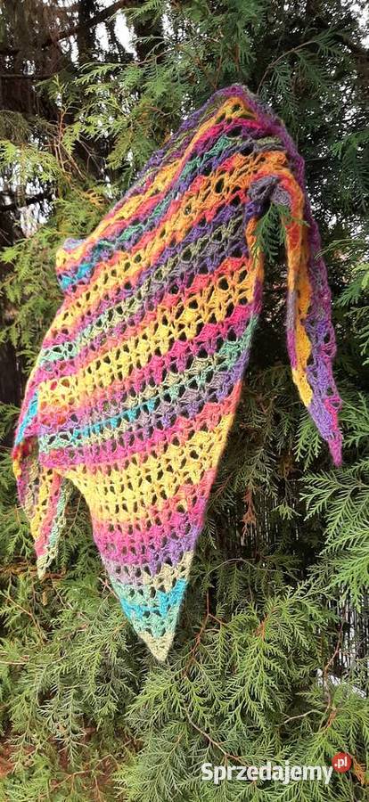 Chusta handmade ciepła stylowa wyjątkowa Myślenice sprzedam