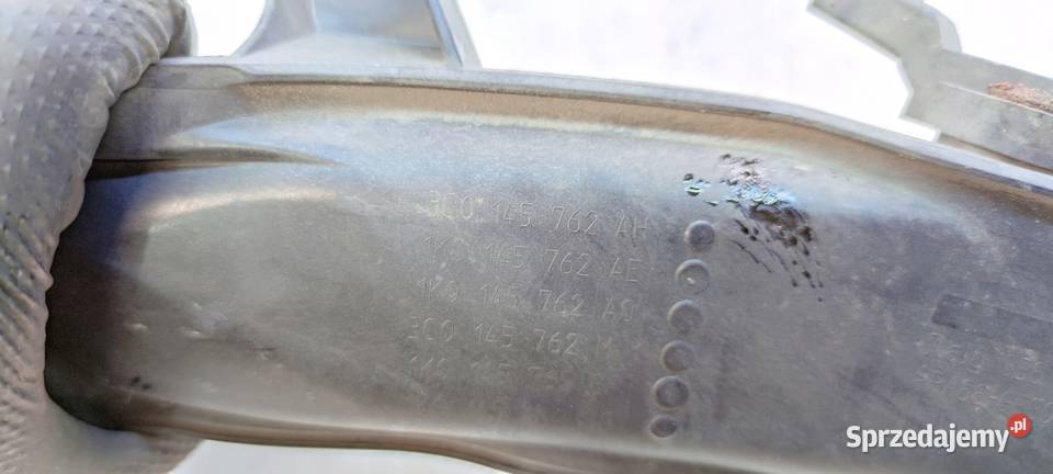 RURA WĄŻ INTERCOOLERA AUDI A3 8P 20 TFSI Przystajń