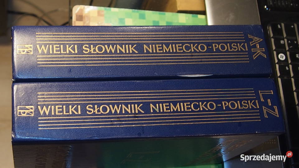 Wielki słownik niemiecko polski J Piprek J ISBN 8321400108 śląskie Tychy
