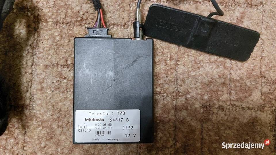 WEBASTO TELESTART T70 Kompletne Sterowanie PILOT Łódź