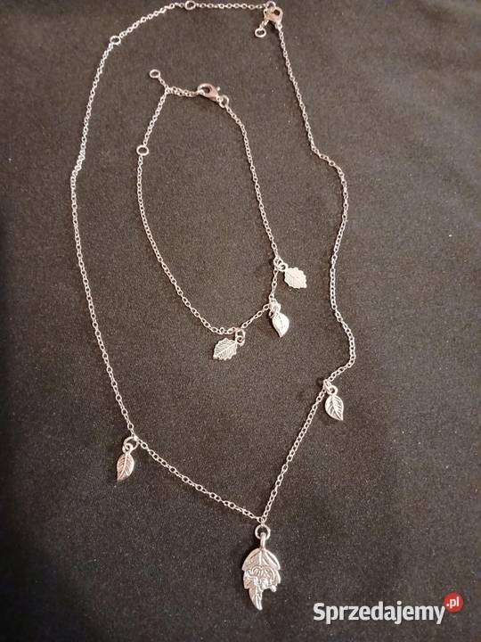 Komplet łańcuszek plus bransoletka na każdą Warszawa