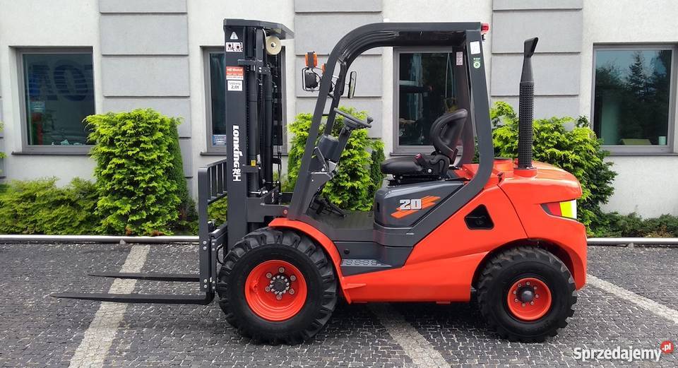 Fabrycznie nowy wózek widłowy terenowy LONKING Wrocław