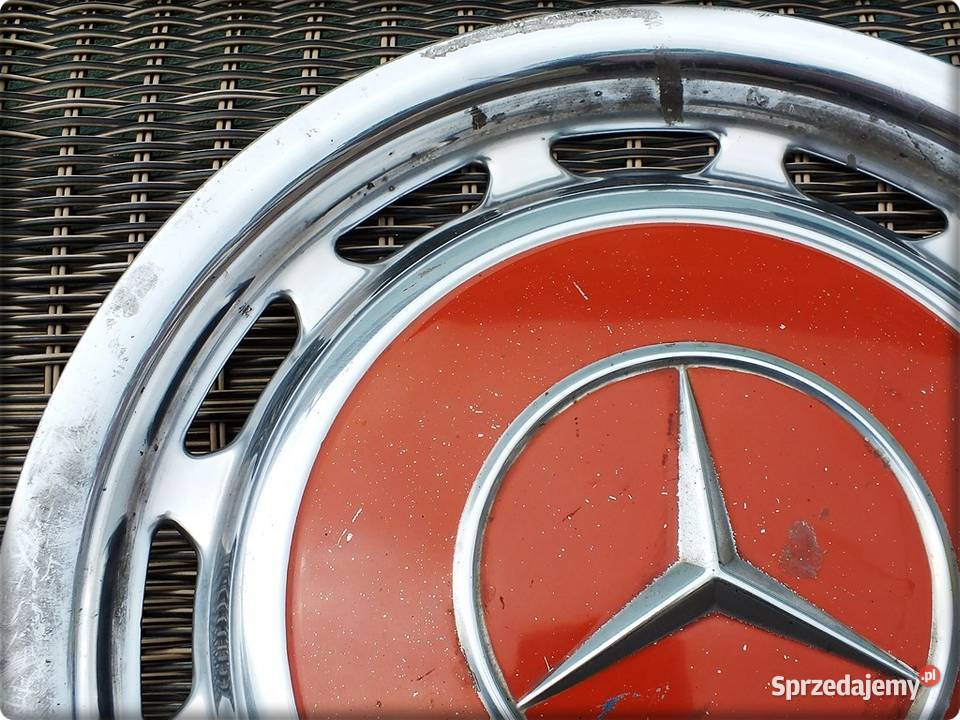 MERCEDES Oryginalny Kołpak kolor Bordowy Beczka Żary sprzedam