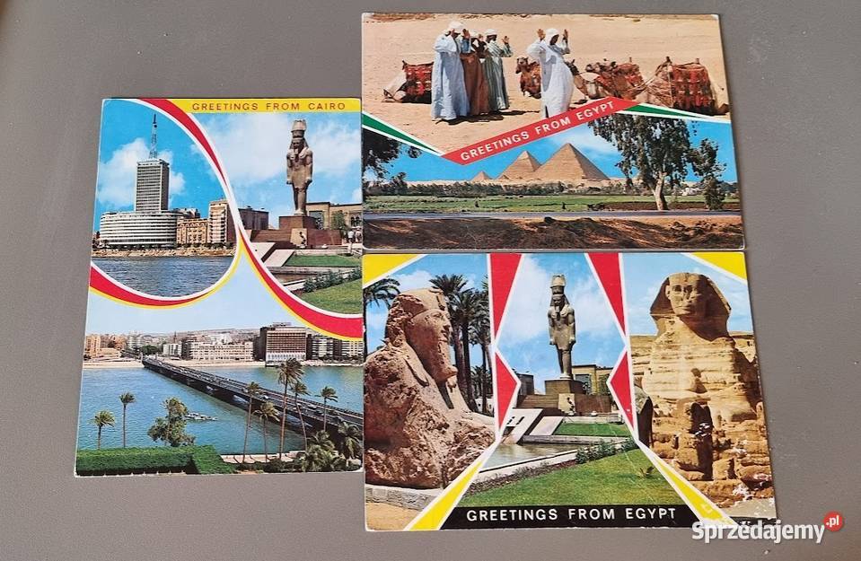 Kartki z placówki wojskowej ONZ Egipt stemple