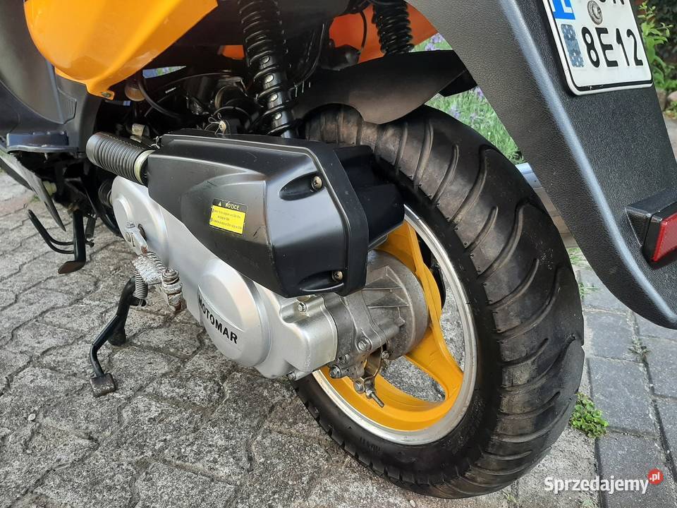 Mega zadbany duży mocny skuter Motomar Freedom Tuczno