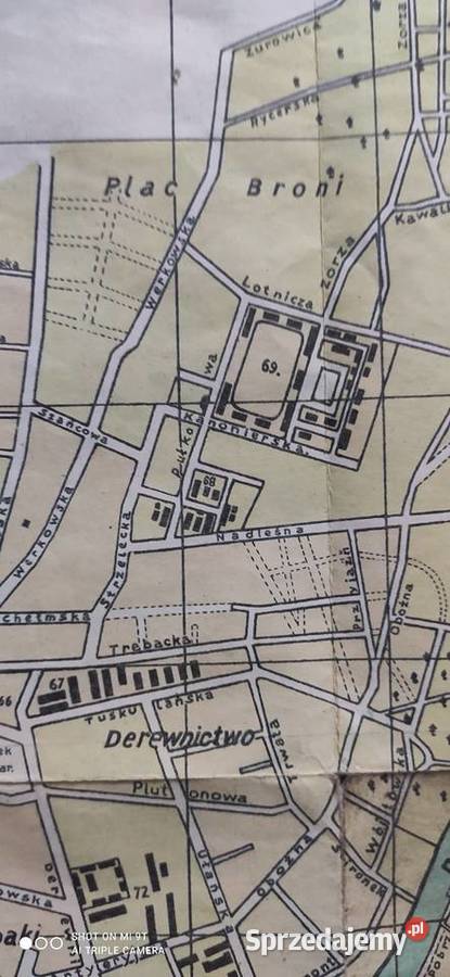 Plan mapa Wilna Wilno 1936r Białystok