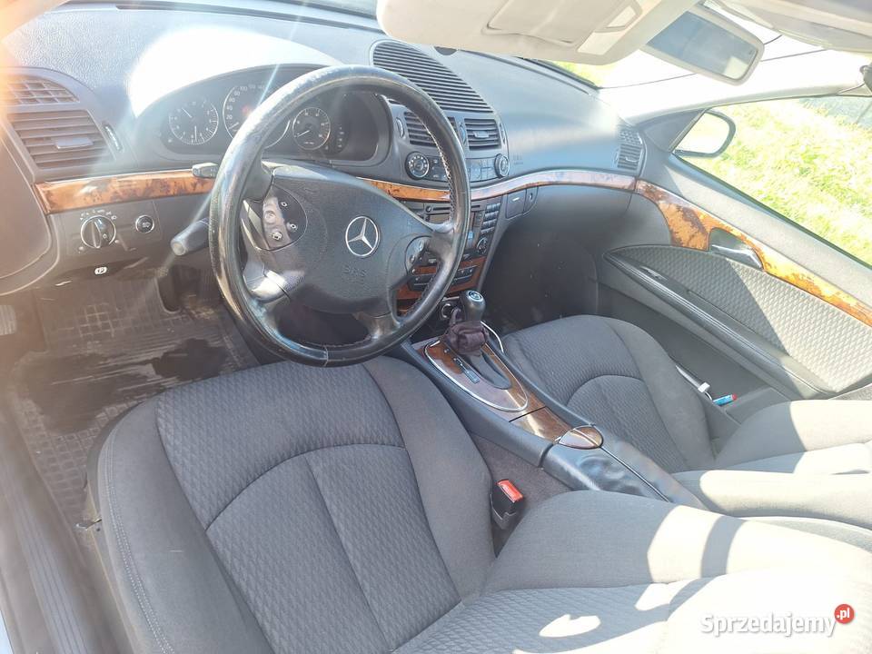 Mercedes w211 27 177 elektrycznie ustawiane fotele dolnośląskie sprzedam