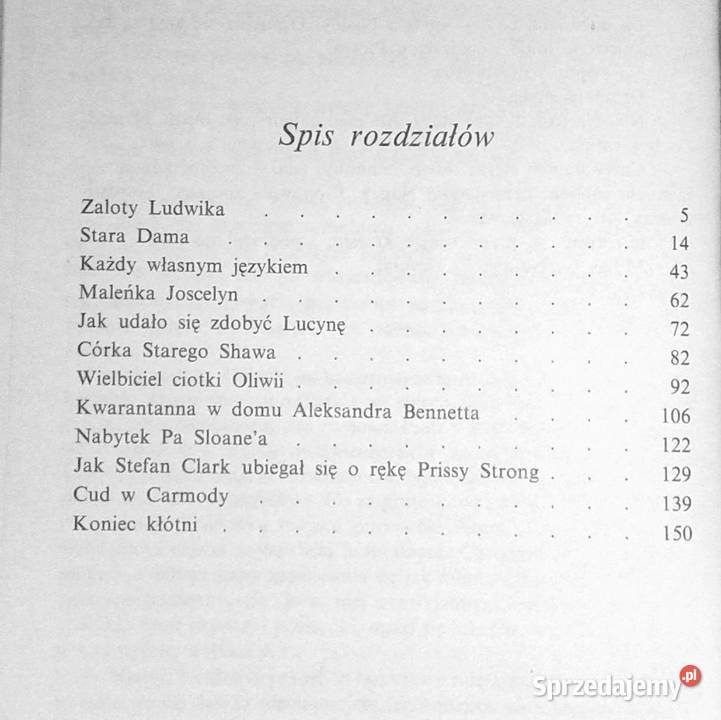 Opowieści z Avonlea Lucy Maud Montgomery miękka