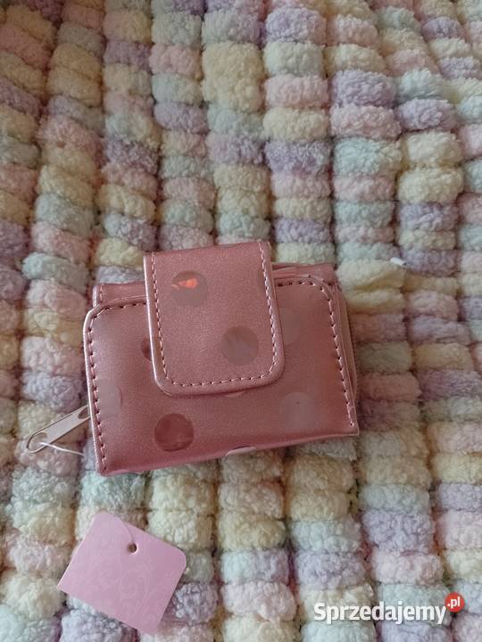 Ekskluzywny portfelik z Londynu portfel Gold Kraków sprzedam