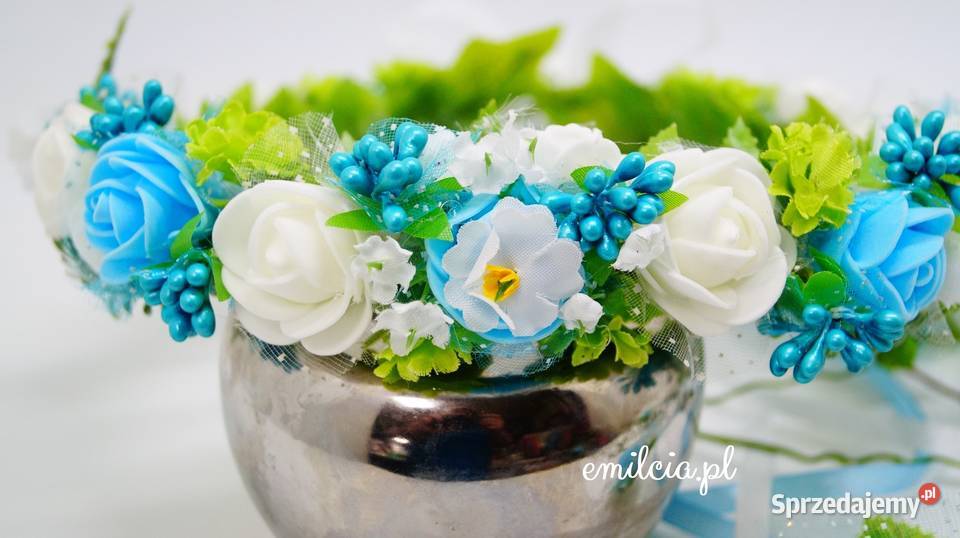 Wianki Ozdoba do włosów Ślub Sesja Wieczór Ozdoby Zielona Góra