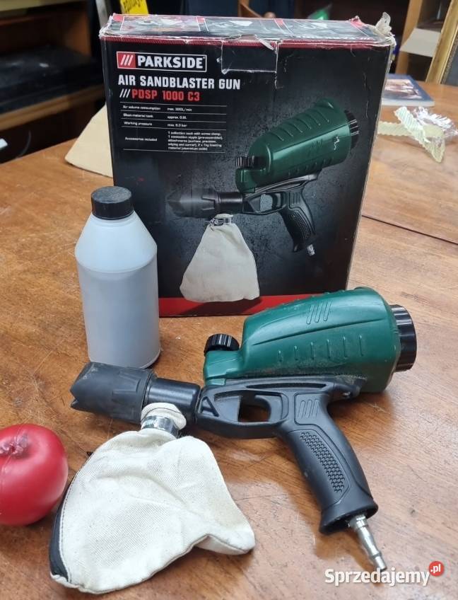 Nowy do PIASKOWANIA pistolet PARKSIDE pdsp1000c3 Krapkowice