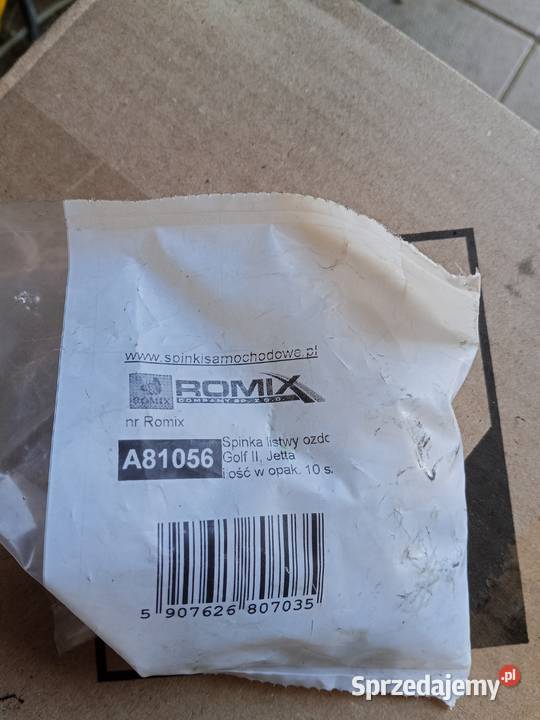 Spinka tapicerska kołek Romix A81056 8 Frysztak