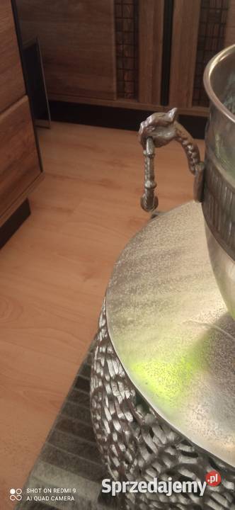 Doniczka mosiężna piękna Pozostałe Białystok