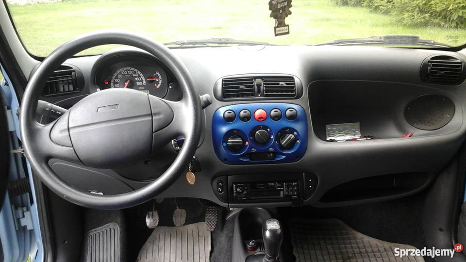 Fiat Seicento Brush I rej 2003 2/3 mazowieckie Płock