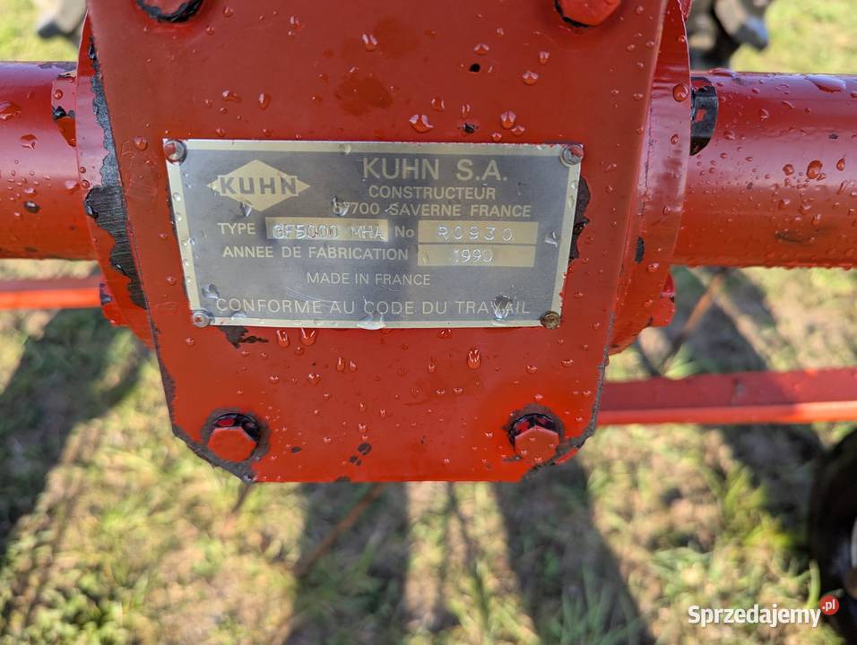 Przetrząsarka Kuhn GF 5000 Krone Claas Deutz Stężyca