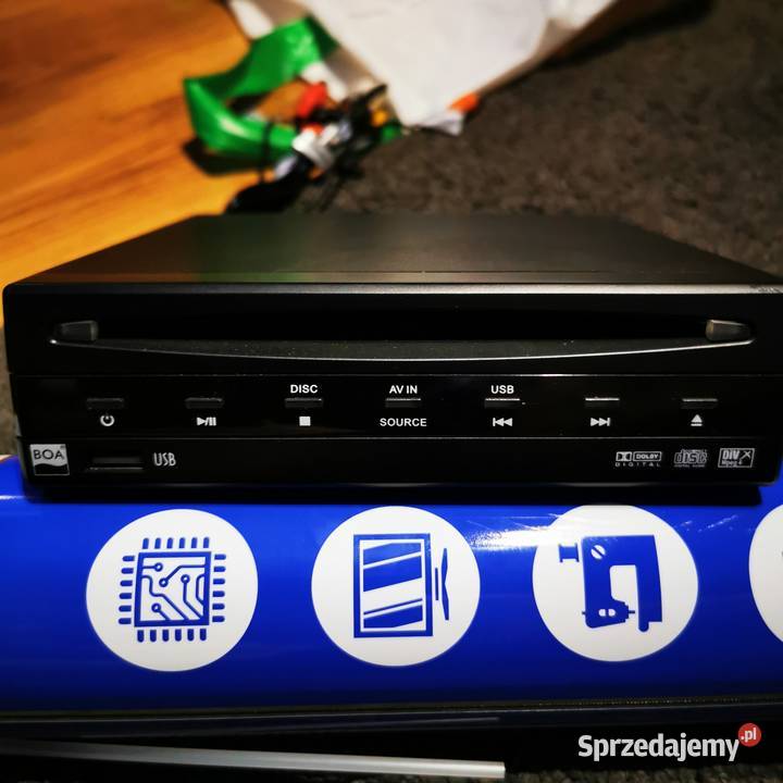 Odtwarzacza samochodowy DVD USB CD BOA 85700 śląskie Jaworzno