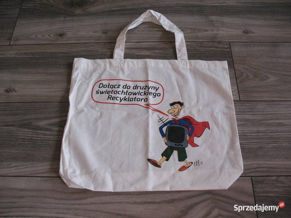 Torba bawełniana z nadrukiem śląskie Chorzów