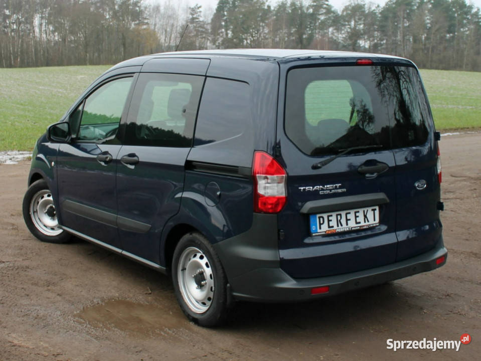 Ford Transit Courier 15 D 95 5 Osobowy KLIMA VAT marża Zielenin