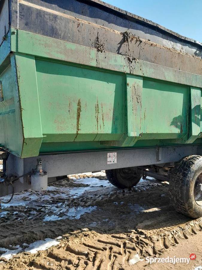 Przyczepa skorupowa Lambert tandem skorupa Kobylin-Borzymy
