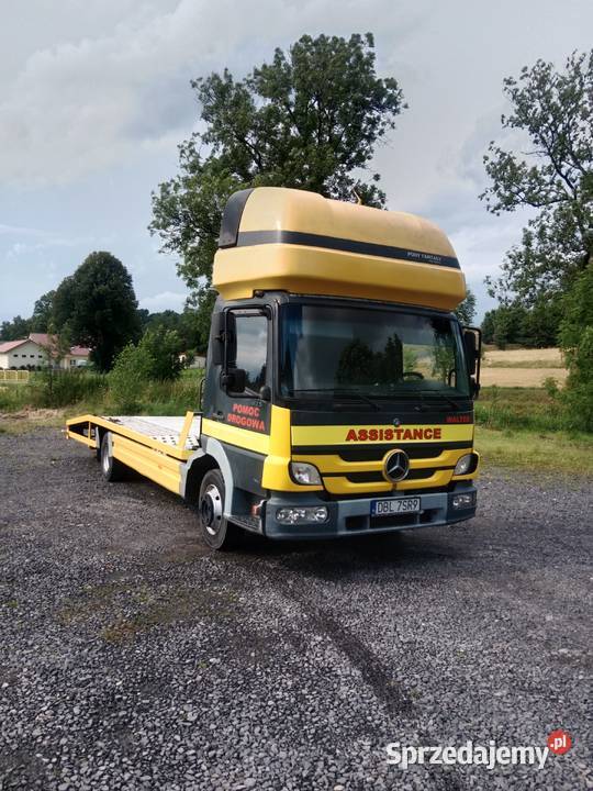 Mercedes Atego 815 2005r autolaweta Pomoc dolnośląskie Bolesławiec sprzedam